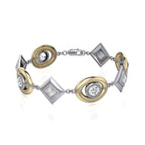 Blaque Oval & Diamonds Bracelet MBL092 - Jewelry