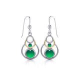 Blaque Concentric Circles Earrings MER356 - Jewelry