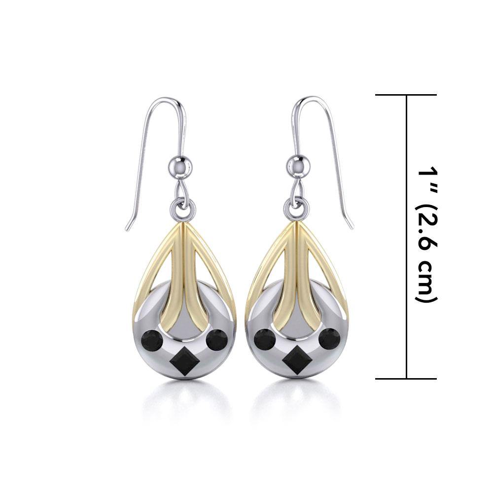 Blaque Tear Drop Earrings MER387 - Jewelry