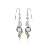 Blaque Waves Earrings MER391 - Jewelry