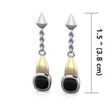 Blaque Square Earrings MER402 - Jewelry