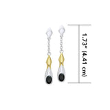 Blaque Pendant Earrings MER406 - Jewelry