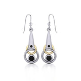 Blaque Interlocking Circles Earrings MER410 - Jewelry