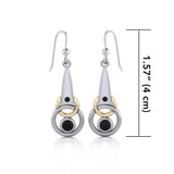 Blaque Interlocking Circles Earrings MER410 - Jewelry