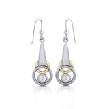 Blaque Interlocking Circles Earrings MER410 - Jewelry