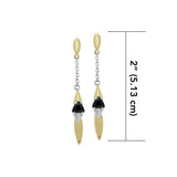 Blaque Pendant Earrings MER431 - Jewelry