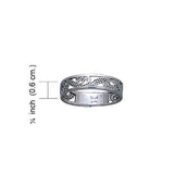 Open Twist Silver Ring MG014 - Jewelry