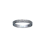 Braided Silver Ring MG163 - Jewelry