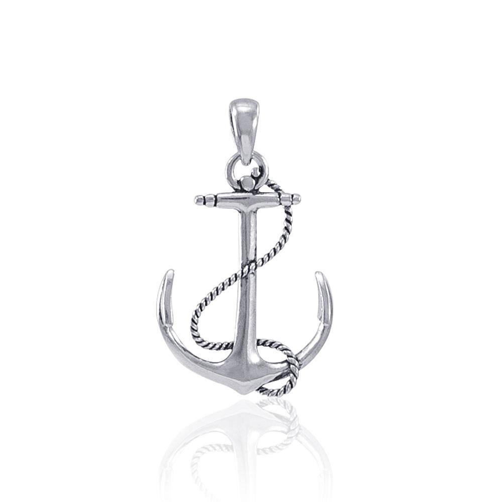 Anchor and Rope Pendant MG635 - Jewelry
