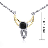 Blaque Triangle Necklace MNC098 - Jewelry