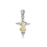 Infinity Angel Pendant MPD3868 - Jewelry