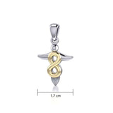 Infinity Angel Pendant MPD3868 - Jewelry