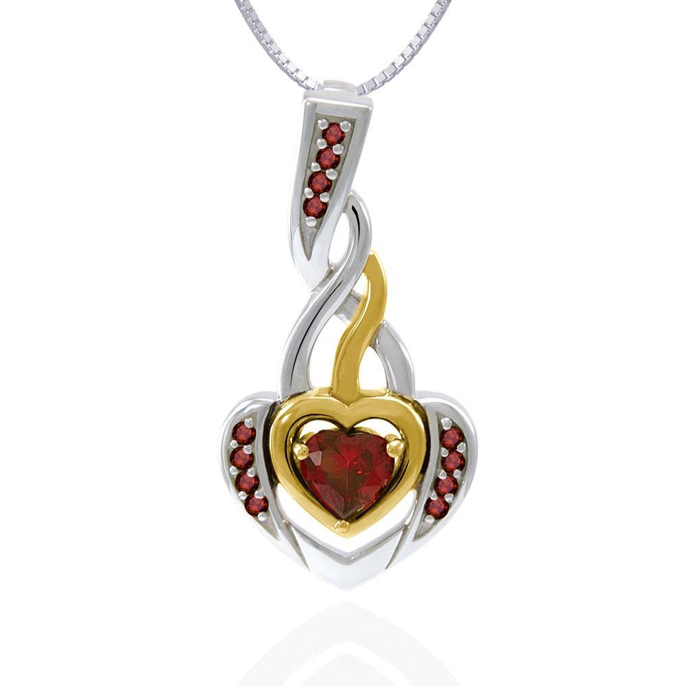 Celtic Heart Pendant MPD4662 - Jewelry