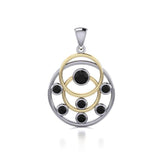 Blaque Circles Pendant MPD714 - Jewelry