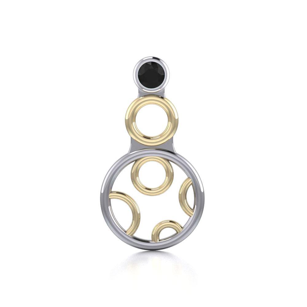 Blaque Circles Pendant MPD760 - Jewelry