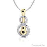 Blaque Circles Pendant MPD811