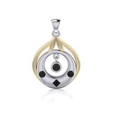 Blaque Circles Pendant MPD814 - Jewelry