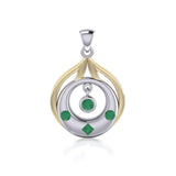 Blaque Circles Pendant MPD814 - Jewelry