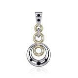 Blaque Circles Pendant MPD815