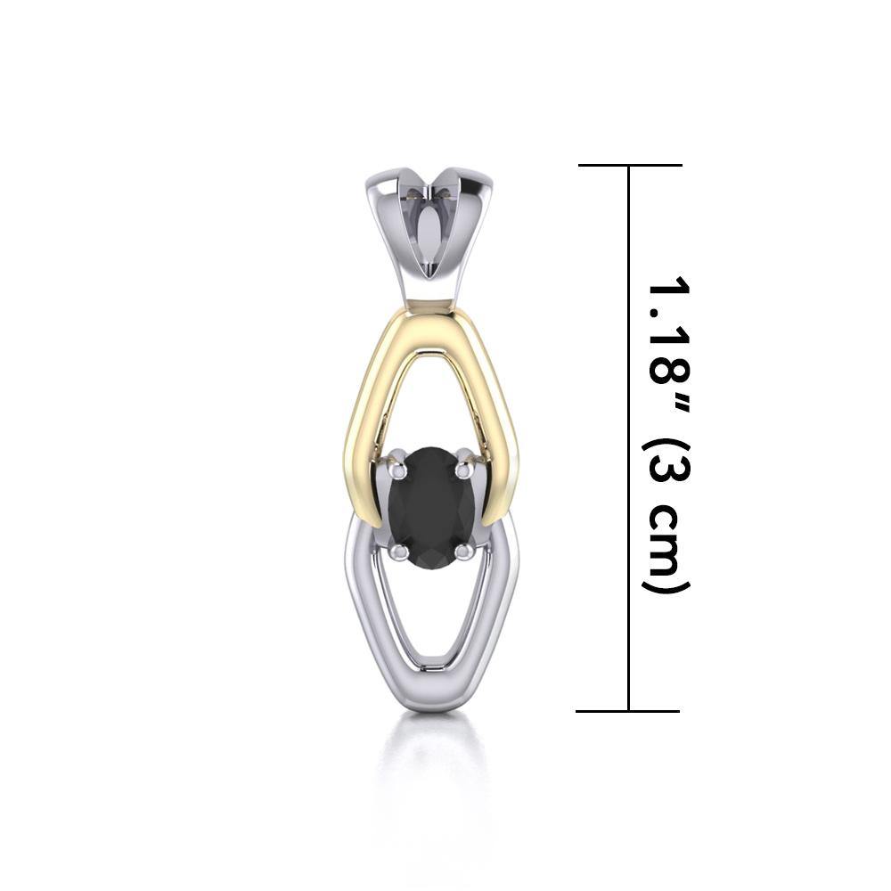 Blaque Interlocking Pendant MPD839 - Jewelry