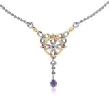 Celtic Quaternary Knot Necklace OTN273 - Jewelry
