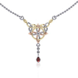 Celtic Quaternary Knot Necklace OTN273 - Jewelry