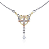 Celtic Quaternary Knot Necklace OTN273 - Jewelry