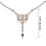 Celtic Quaternary Knot Necklace OTN273 - Jewelry