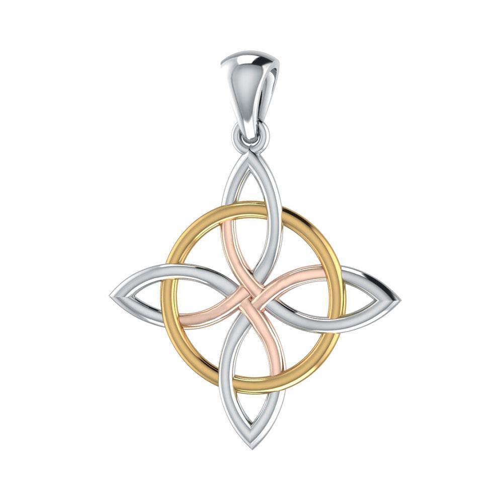 Celtic Quaternary Knot Pendant OTP554 - Jewelry