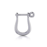 Shackle Silver Pendant SE137 - Jewelry