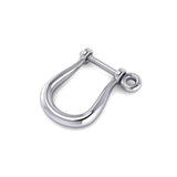 Shackle Silver Pendant SE137 - Jewelry