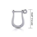 Shackle Silver Pendant SE137 - Jewelry