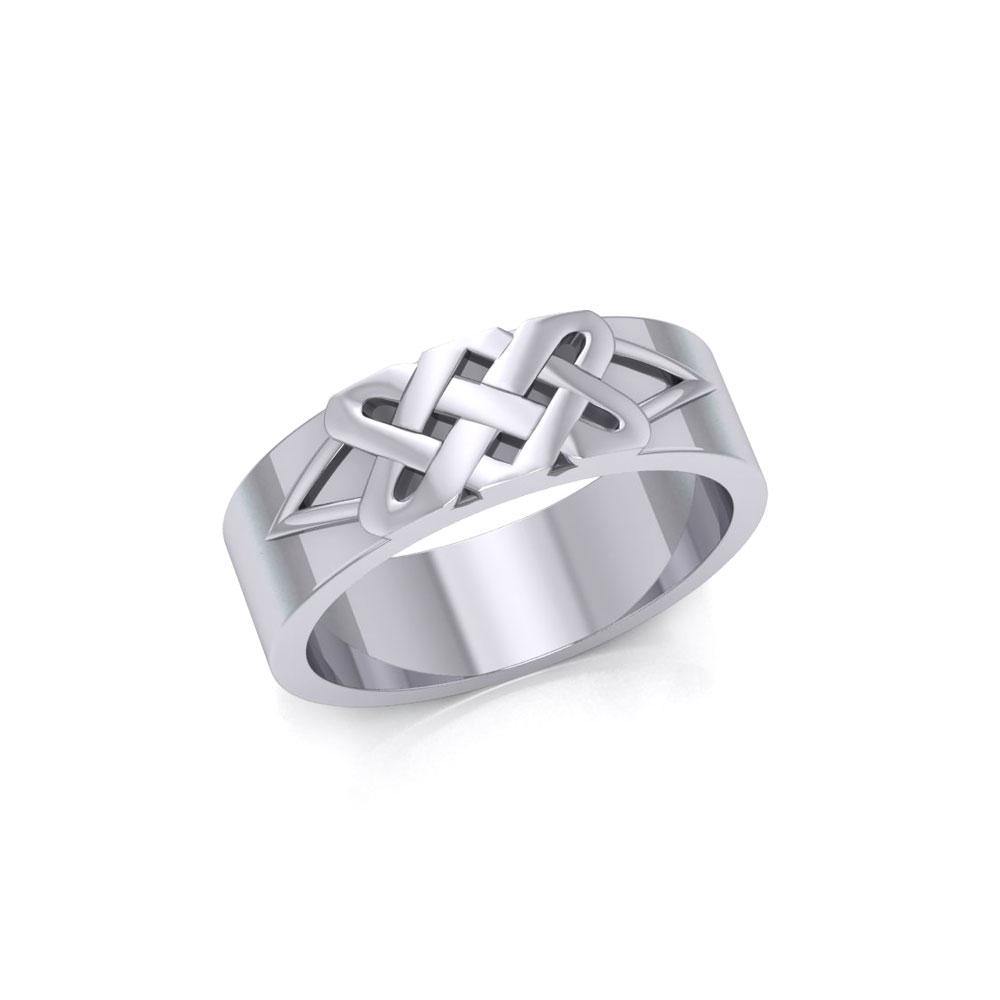 Celtic Knotwork Silver Ring SM225 - Jewelry