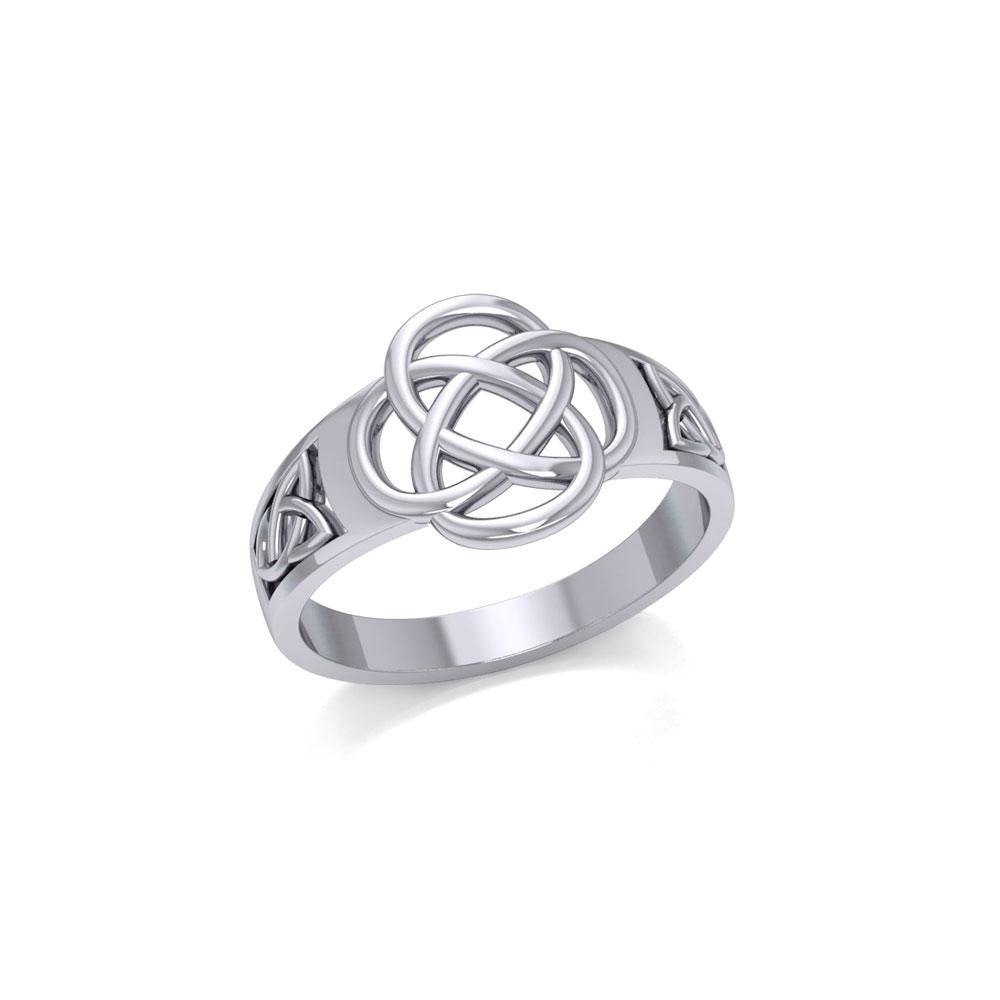 Celtic Knotwork Silver Ring SM230 - Jewelry