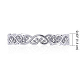 Celtic Maori Silver Bracelet TBA045 - Jewelry