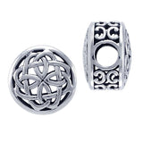 Celtic Knotwork Sterling Silver Bead TBD188