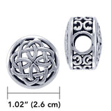 Celtic Knotwork Sterling Silver Bead TBD188 - Jewelry