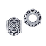 Celtic Knotwork Shamrock Sterling Silver Bead TBD199