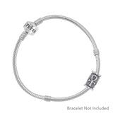 Ankh Silver Bead TBD355 - Jewelry