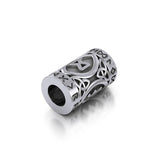 Intuition Rune Symbol Silver Bead TBD360 - Jewelry