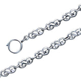 Celtic Link Silver Bracelet TBG063