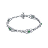 Celtic Knots Silver Bracelet TBG097 - Jewelry