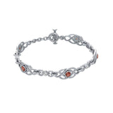 Celtic Knots Silver Bracelet TBG097 - Jewelry
