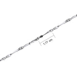 Cafe Cutlery Link Bracelet TBG132 - Jewelry