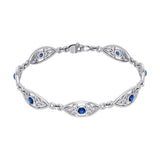 Triquetra Silver Bracelet TBG348 - Jewelry
