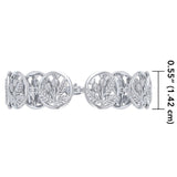 Scottish Thistle Link Bracelet TBG739 - Jewelry