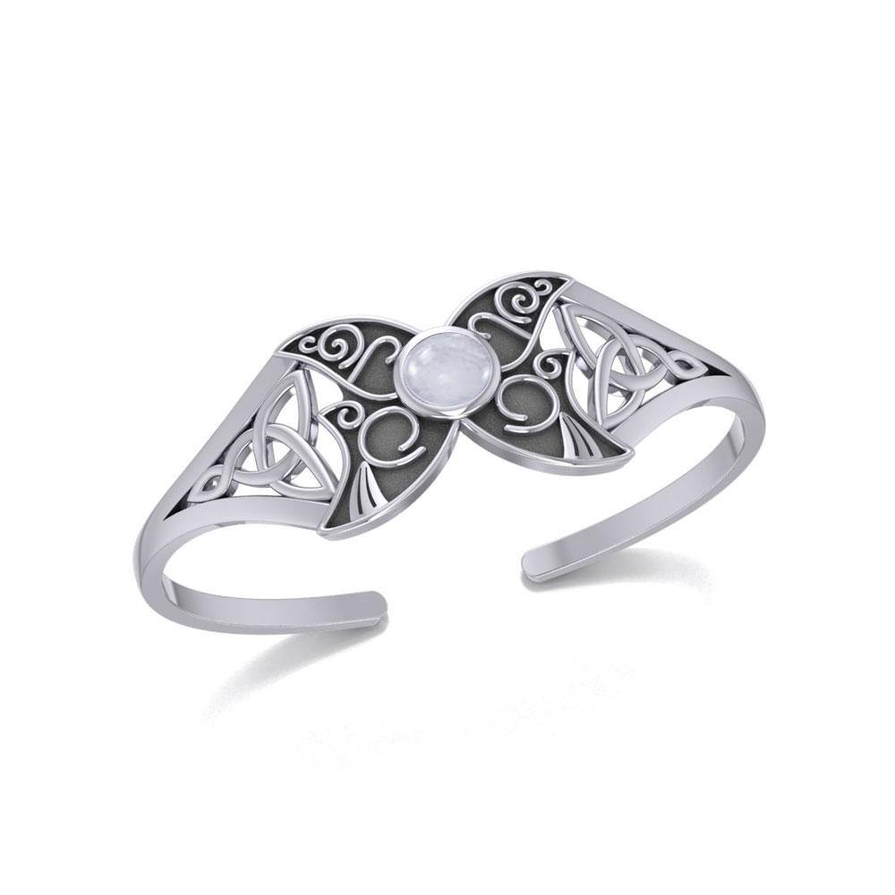 Blue Moon Celtic Triple Goddess Cuff Bracelet TBG762 - Jewelry