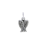 Angel Wing Silver Charm TCM527