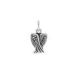Angel Wing Silver Charm TCM527 - Jewelry