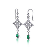 Celtic Quaternary Knot Earrings TE2891